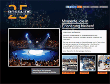 Tablet Screenshot of bassline-online.de